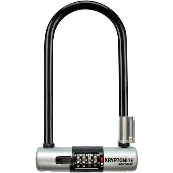 Kryptonite Kryptolok Combo Standard U | Power2CycleLock with bracket Sold Secure Gold