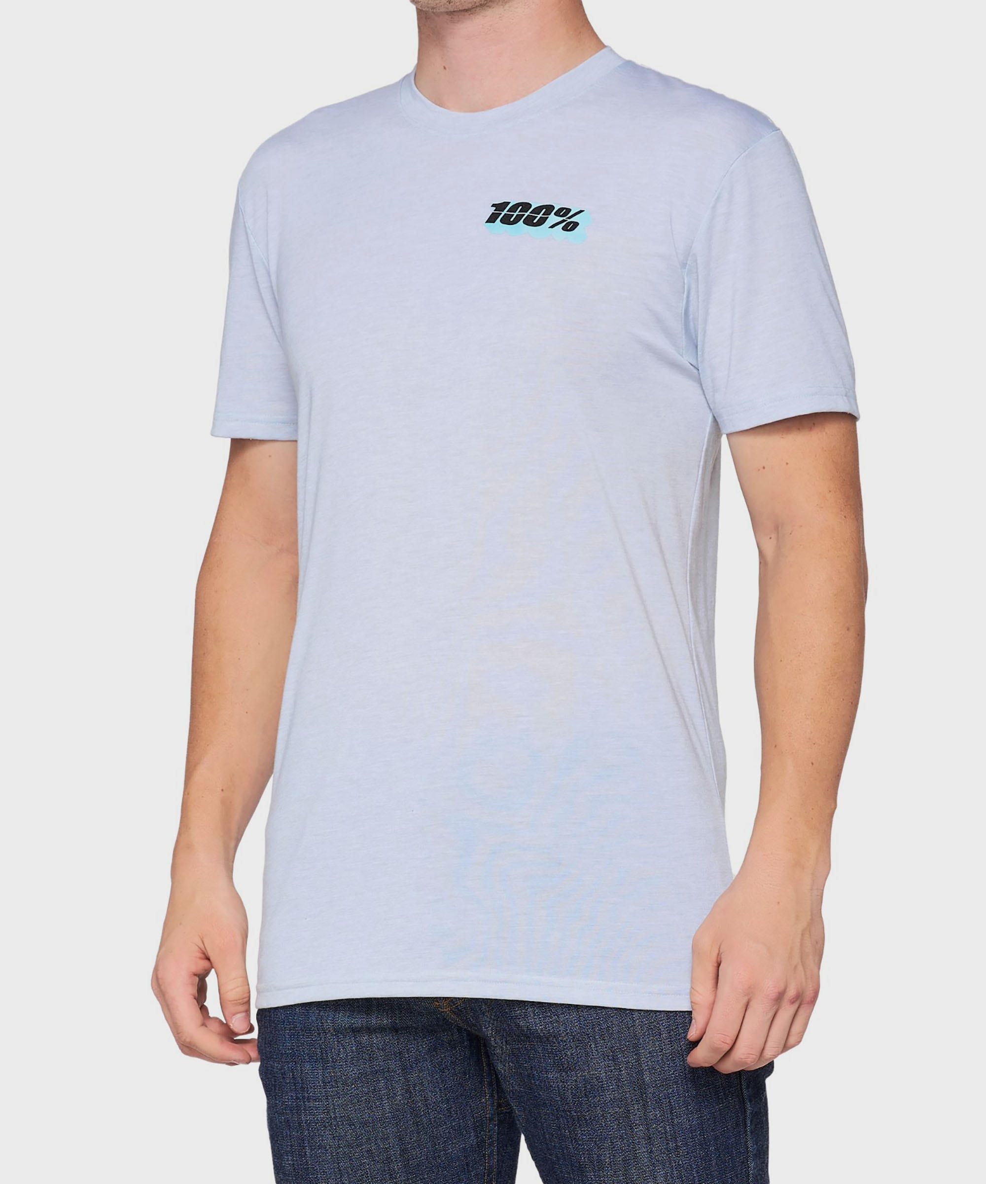 100% Jari Tech T | Power2CycleShirt Light Grey