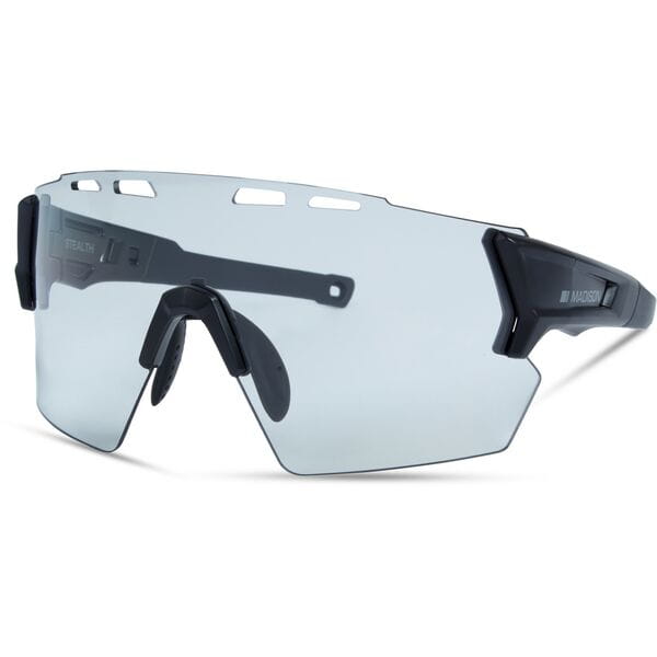 Madison Eyewear Stealth Matt Black Sunglasses | Power2Cycle Photochromic (Cat 1 | Power2Cycle3) Lens