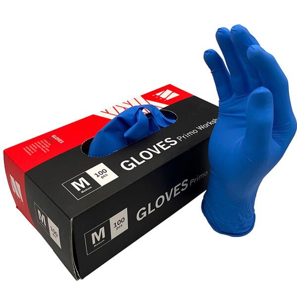 M Part Primo Nitrile Workshop Glove 6 mil | Power2Cycle Box 100 | Power2Cycle