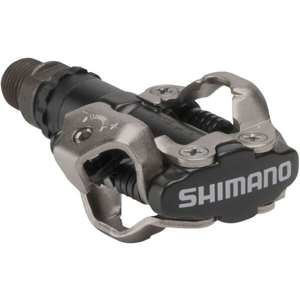 Shimano M520 MTB SPD pedals | Power2Cycle two sided mechanism, black