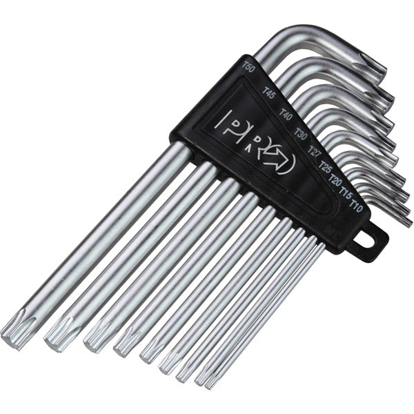 PRO Torx Key Set, T10/T15/T20/T25/T30/T40/T45/T50