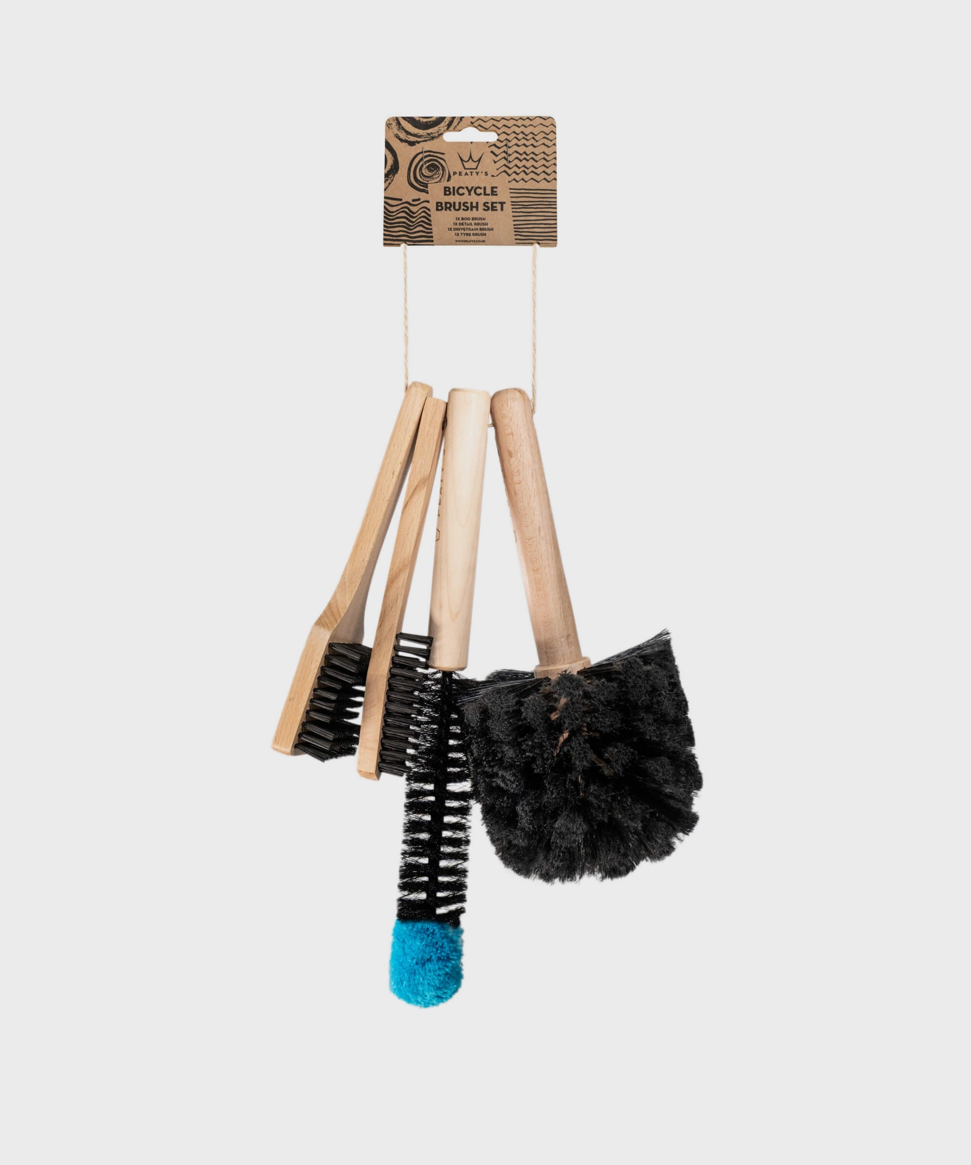 Peaty's Bicycle Brush Set
