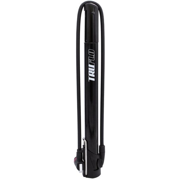 Truflo Air Flow MiniTrax CNC Mini Floor Pump with Extra | Power2Cyclelong hose, black