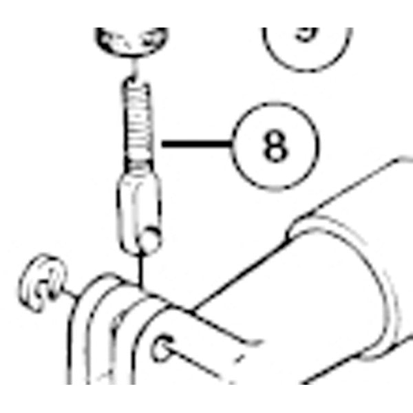 Park Tool 117S | Power2Cycle Eye bolt for PRS | Power2Cycle2 / 3 / 4 / 5