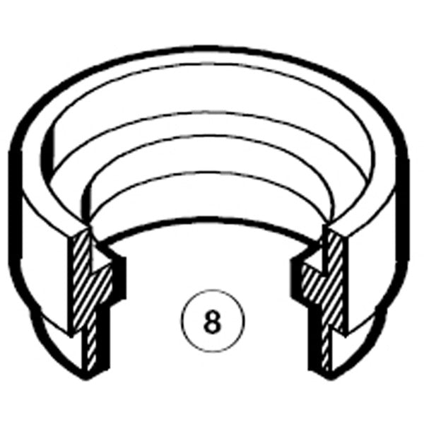 "Park Tool 833 | Power2Cycle 1" stepped cup #2 CRS | Power2Cycle1"