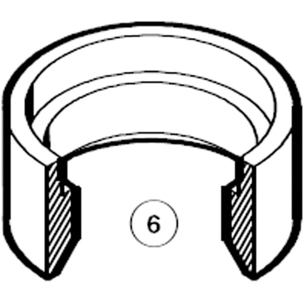 "Park Tool 837 | Power2Cycle 1 | Power2Cycle1/8" stepped cup #3 CRS | Power2Cycle1"