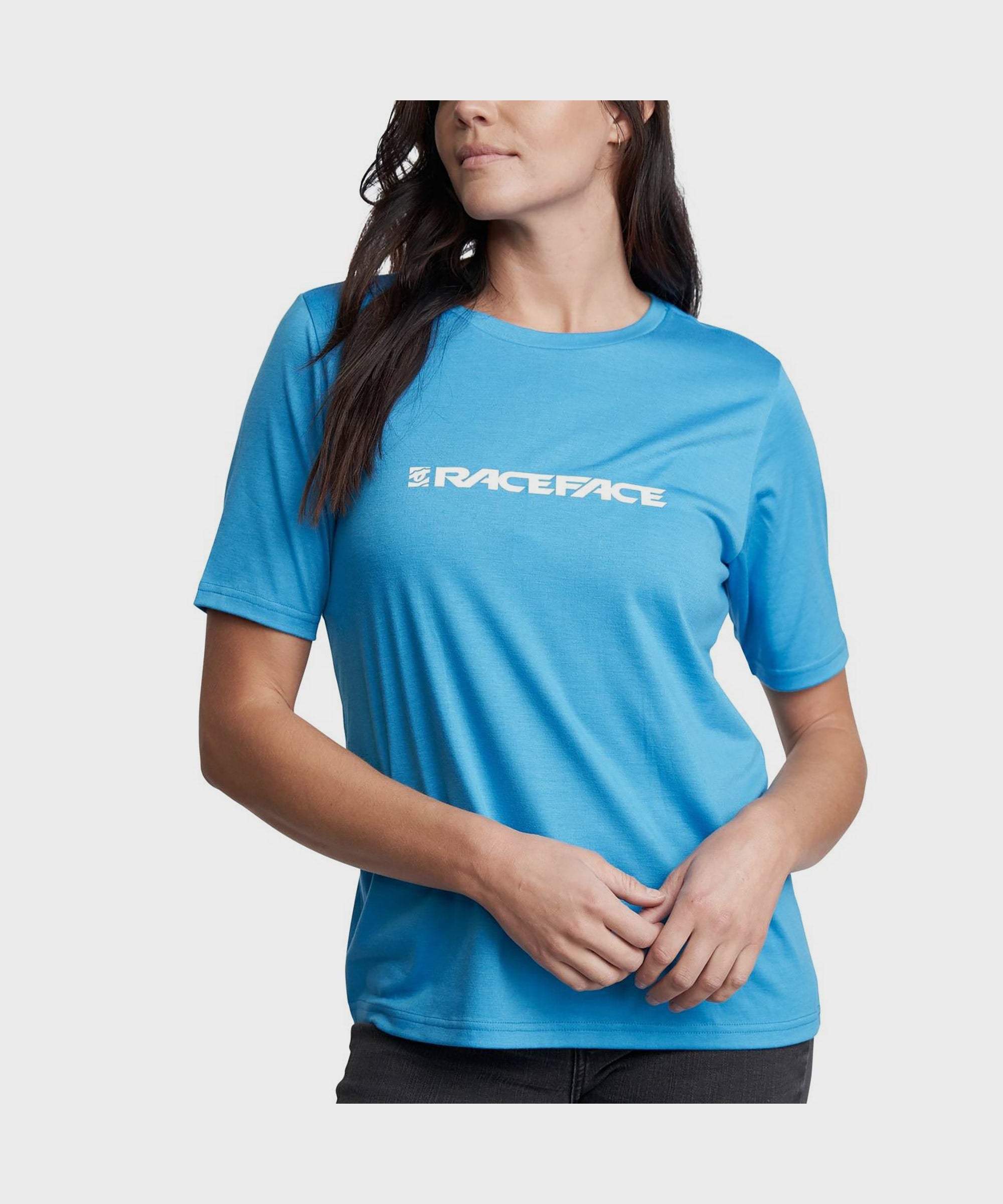 Race Face Classic Logo Short Sleeve Women's T | Power2CycleShirt