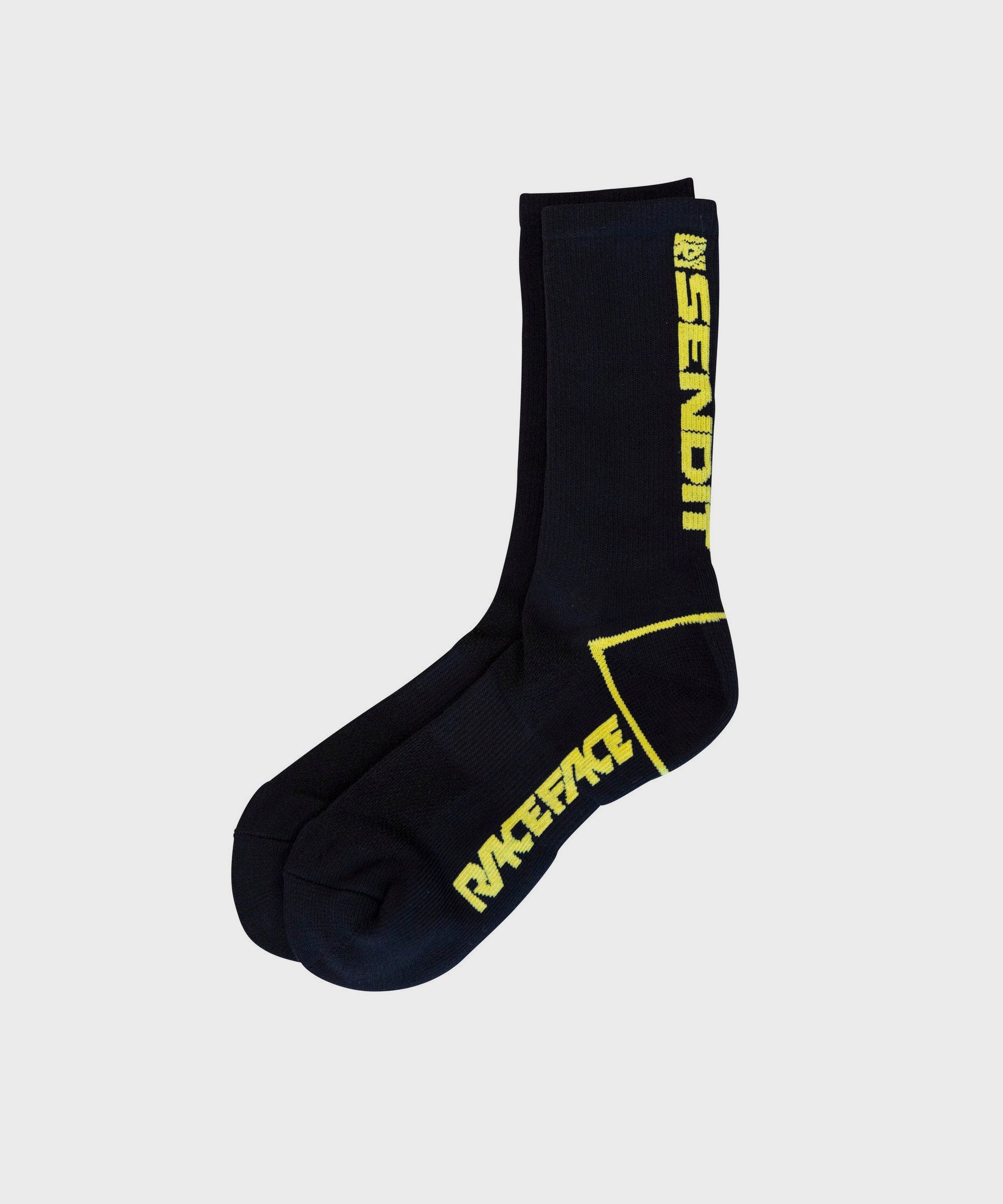 Race Face Send It Sock 2021 Black S / M