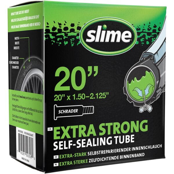 Slime Smart Tube | Power2Cycle 20 x 1.50 | Power2Cycle2.125 inch | Power2Cycle Schrader Valve