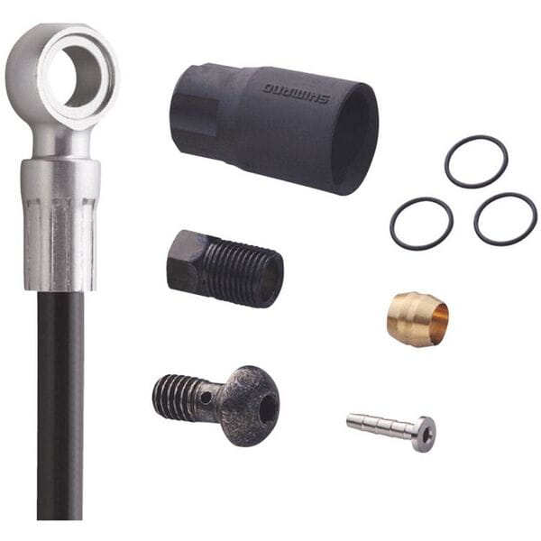 Shimano ZEE BH90 disc brake hose ZEE M640, straight banjo, rear, 1700 mm, black