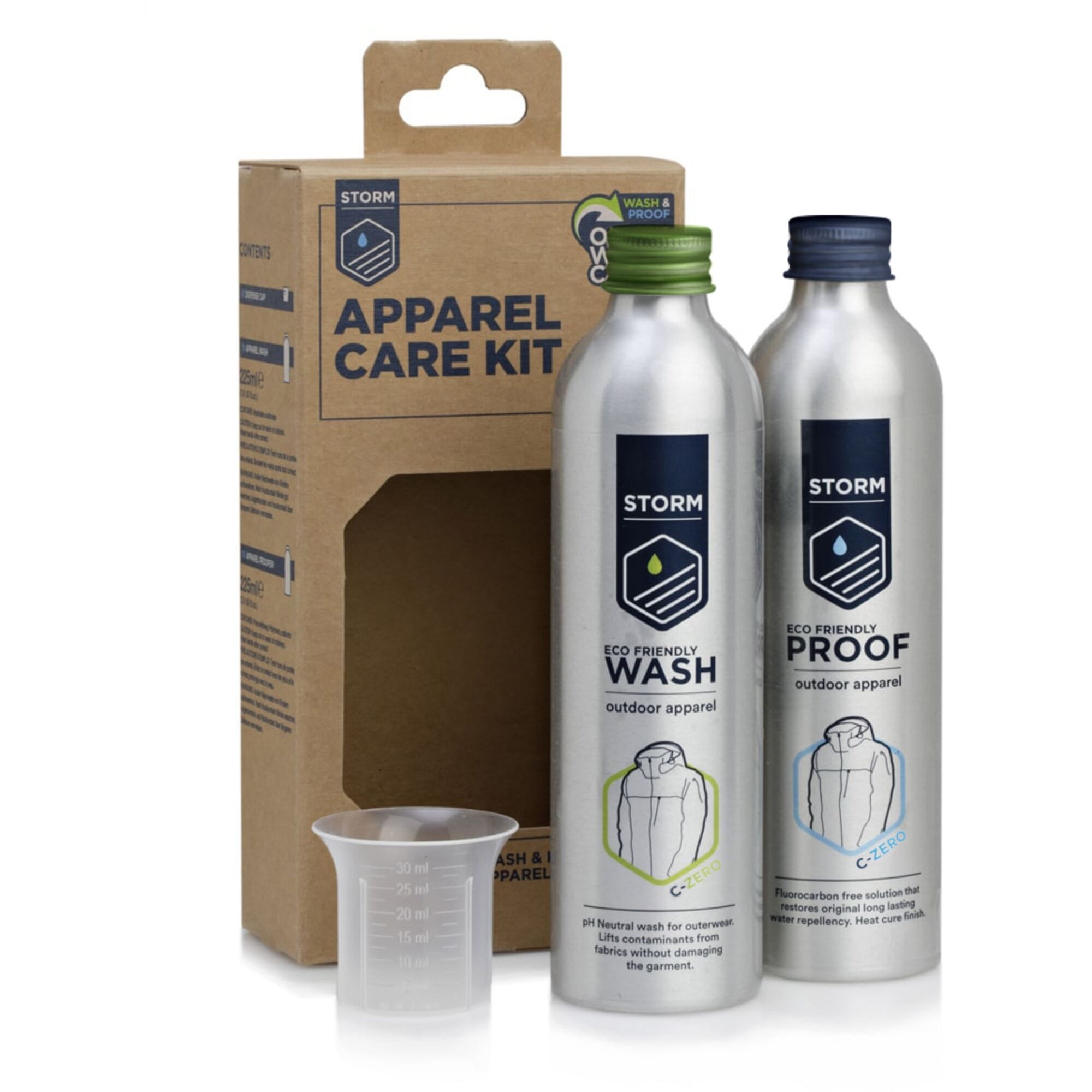 Storm Technical Garment wash and proof twinPack | Power2Cycle 6 x (2 x 225ml)