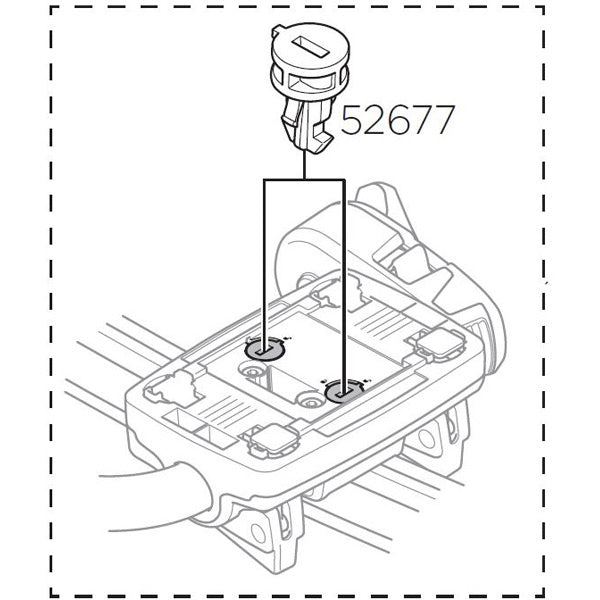 Thule Lock cylinder for 598
