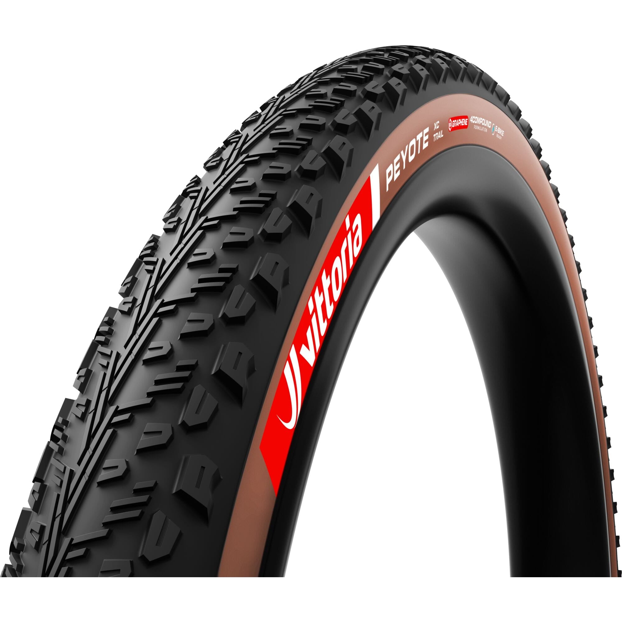 Vittoria Peyote Trail 29x2.4 Trail Brown G2.0 Tubeless Ready Tyre