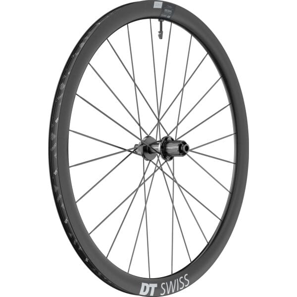 DT Swiss ARC 1400 DICUT disc brake wheel, carbon clincher 38 x 20 mm rim, rear