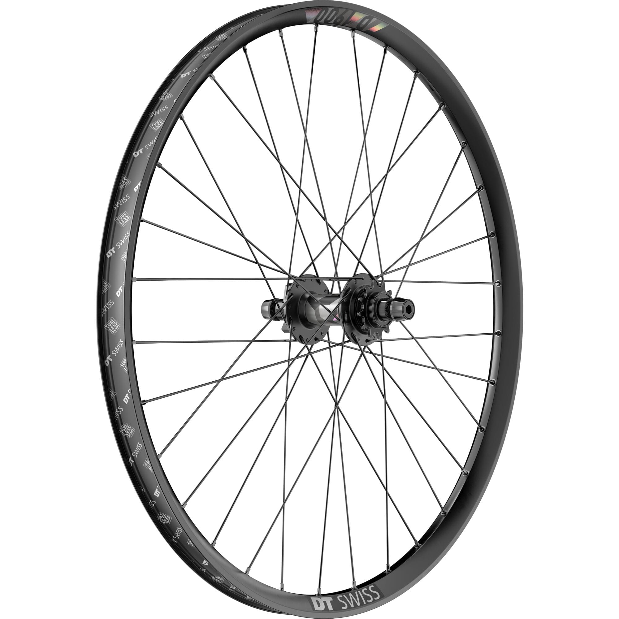 DT Swiss D 1900 wheel, 30 mm rim, 135 mm single speed solid axle, 26 inch rear