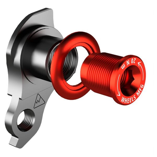 Wheels Manufacturing Replaceable Derailleur Hanger / Dropout 487 | Power2Cycle1 | Power2Cycle Red Bolt | Power2Cycle UDH