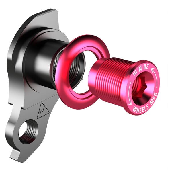 Wheels Manufacturing Replaceable Derailleur Hanger / Dropout 487 | Power2Cycle4 | Power2Cycle Pink Bolt | Power2Cycle UDH