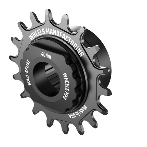 Wheels Manufacturing 18T Single Speed Conversion Kit for Micro Spline Compatible Hubs,