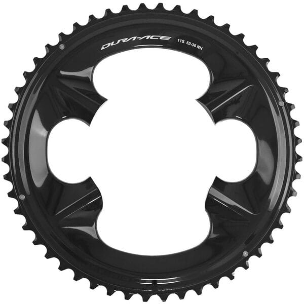 Shimano Dura | Power2CycleAce 09 Dura Ace 11 speed outer chainring, 52T | Power2CycleNH for 52/36T