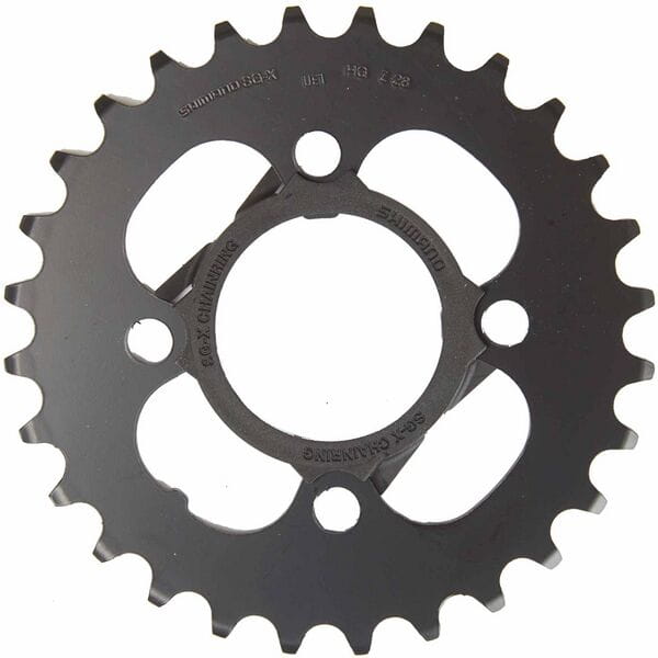 Shimano Acera M361 Acera 7/8 speed inner chainring and protector, 28T, black