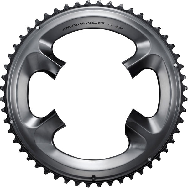 Shimano Dura | Power2CycleAce R9100 Dura Ace 11 speed outer chainring 52T | Power2CycleMT for 52/36T