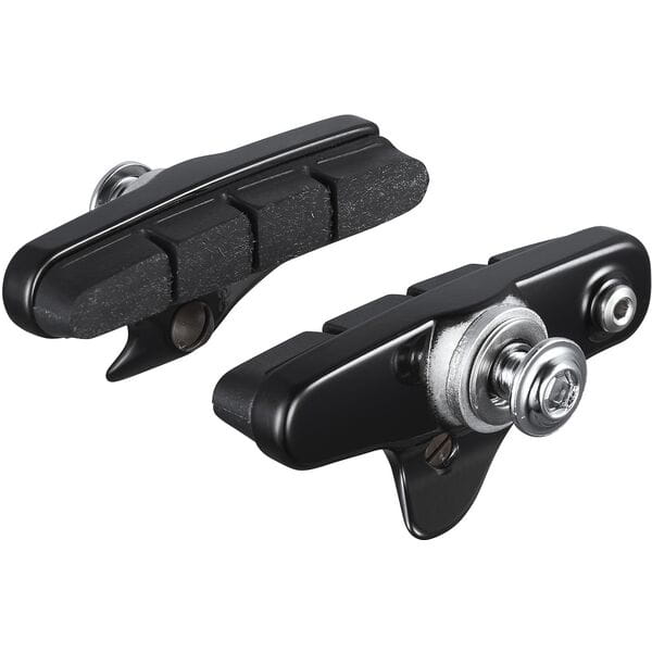 Shimano Ultegra R55C4 Ultegra R8100 cartridge brake shoe calliper mount, alloy rim, black, pair