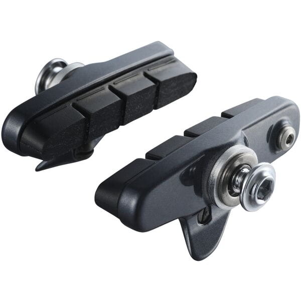 Shimano Ultegra R55C4 Ultegra R8000 cartridge brake shoe calliper mount, alloy rim, black, pair