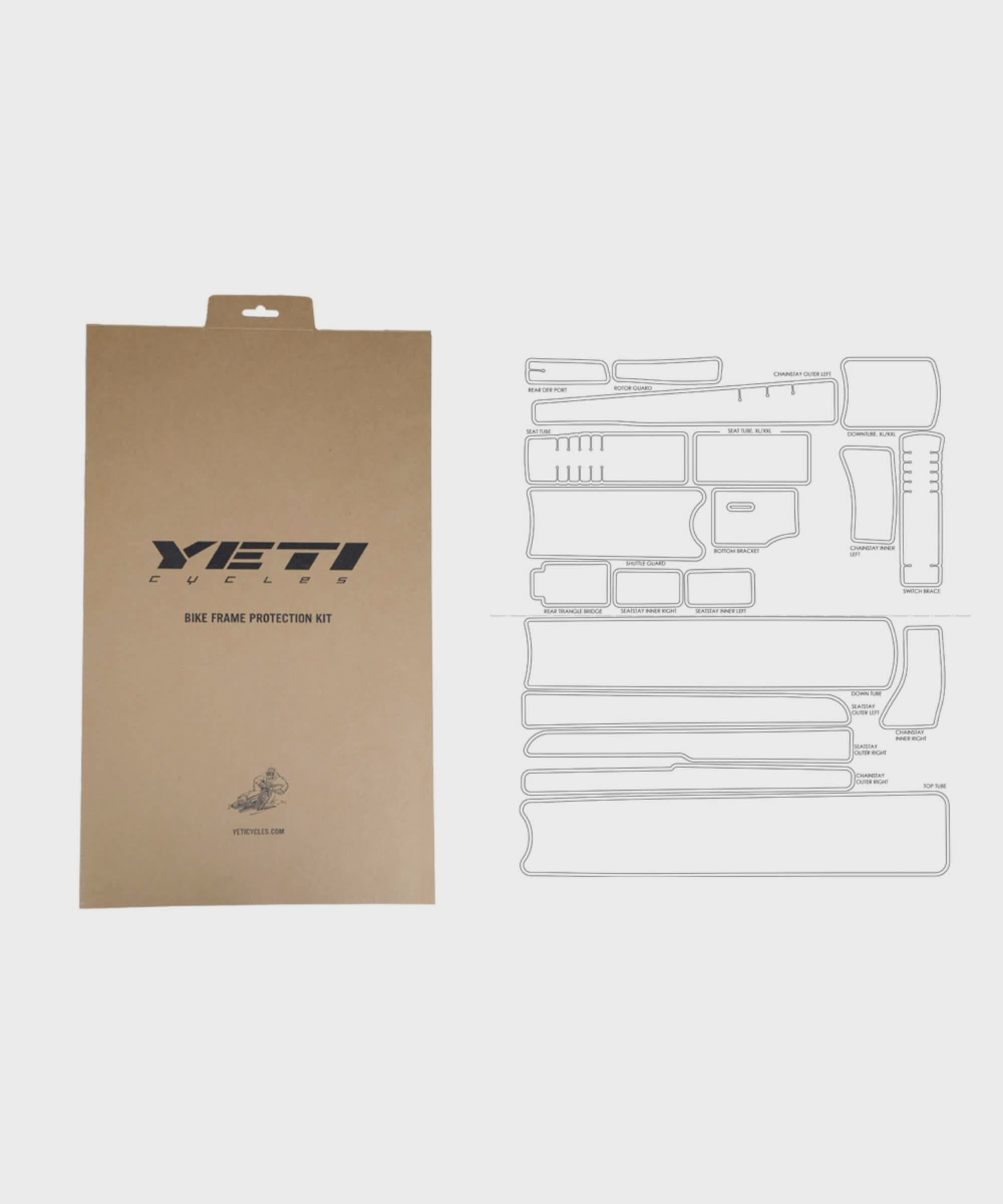 Yeti SB120/140/160 Frame Protector Sheet Gloss