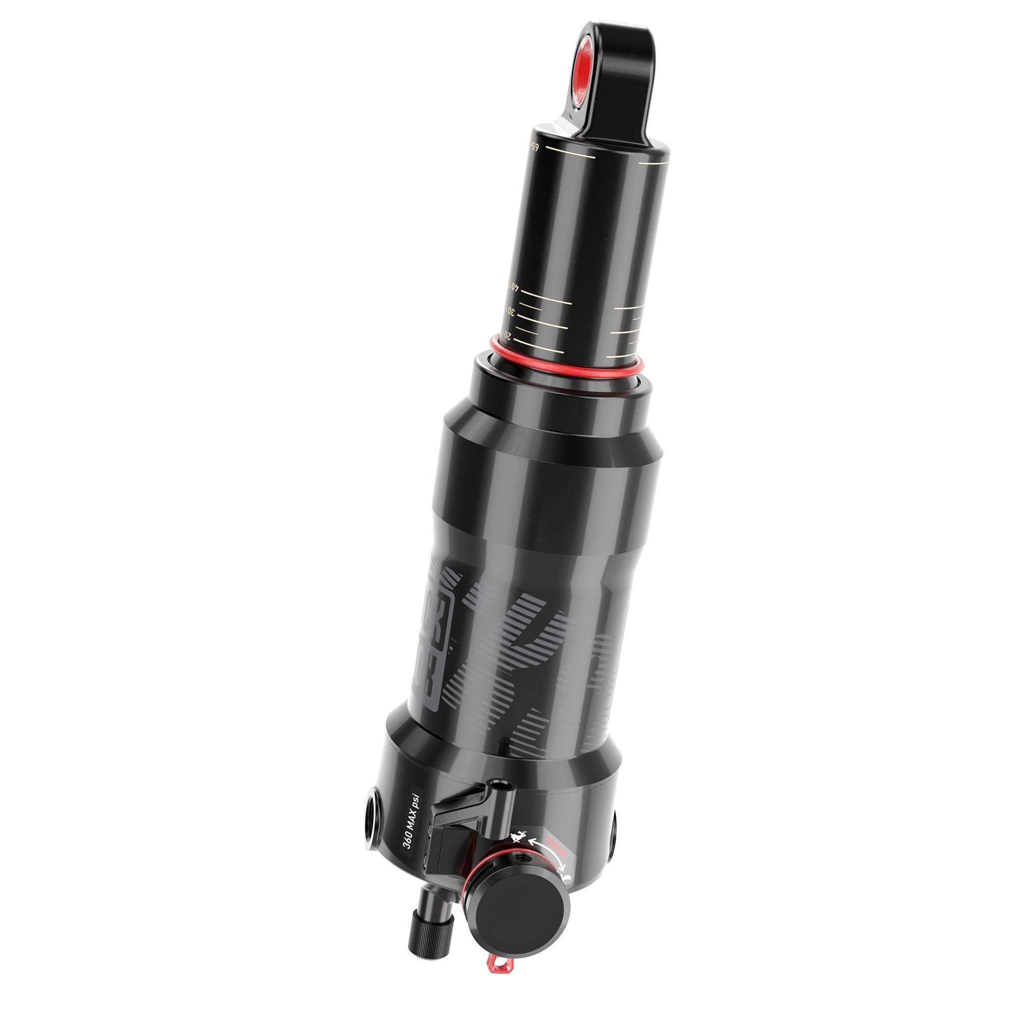 RockShox Rear Shock Deluxe Bold RL3 (185x55) DebonAir Linear 0Pos/0Neg Tokens, W/2 Efficiency Tokens, LM Tune,430Lockout, Trunnion/Standard,Top Fill(8x17 hardware) Bold Linkin 2022+C1 | Power2Cycle