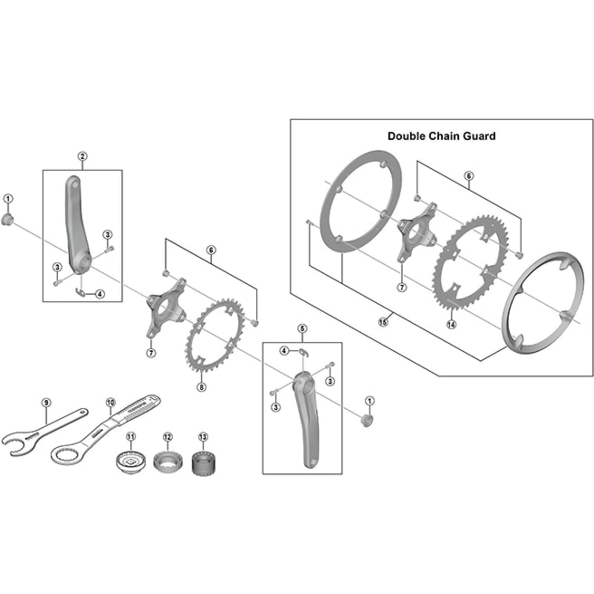 Shimano Spares M580 security plate
