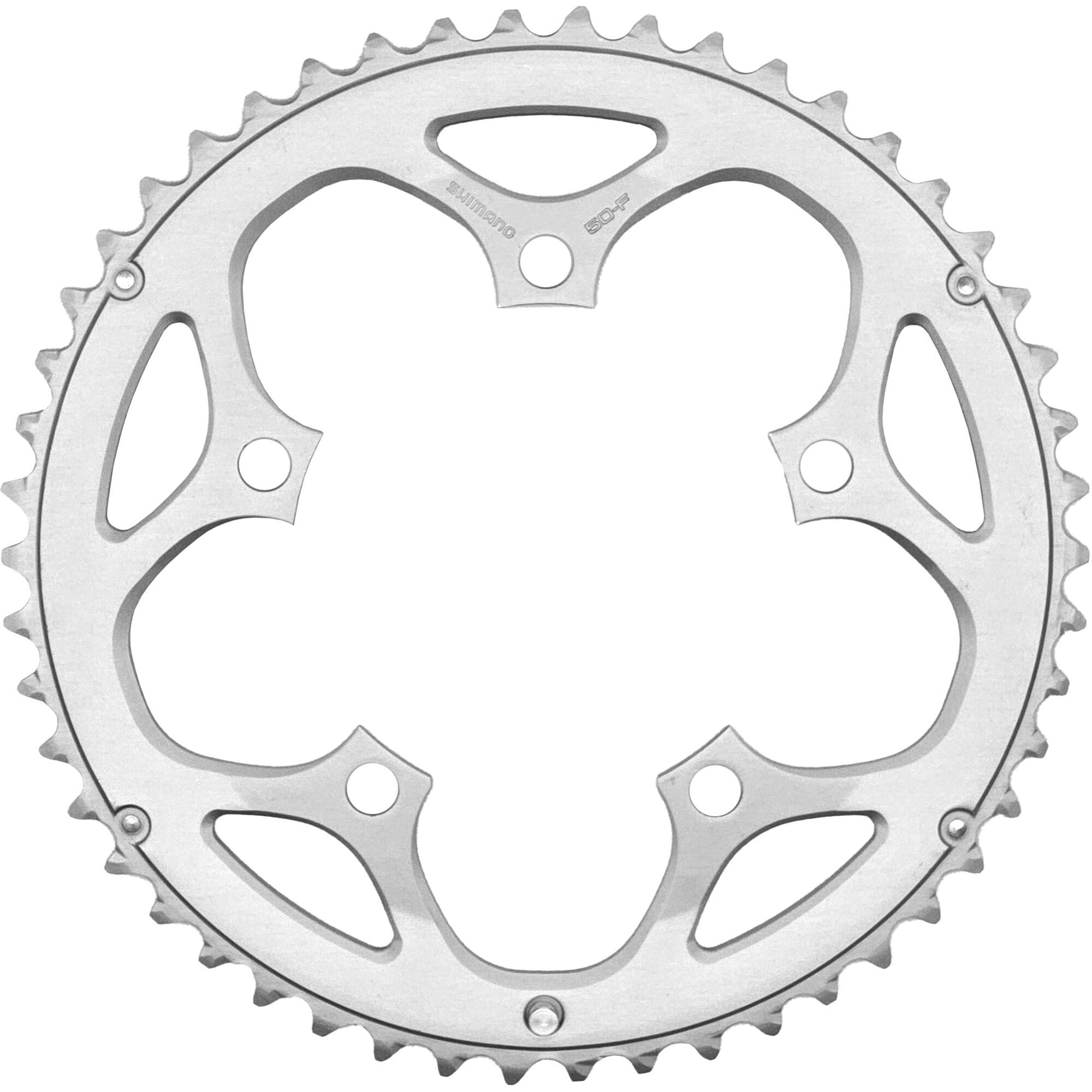 Shimano Tiagra Tiagra 9 speed double outer chainring 50T | Power2CycleF silver for 50 | Power2Cycle34T