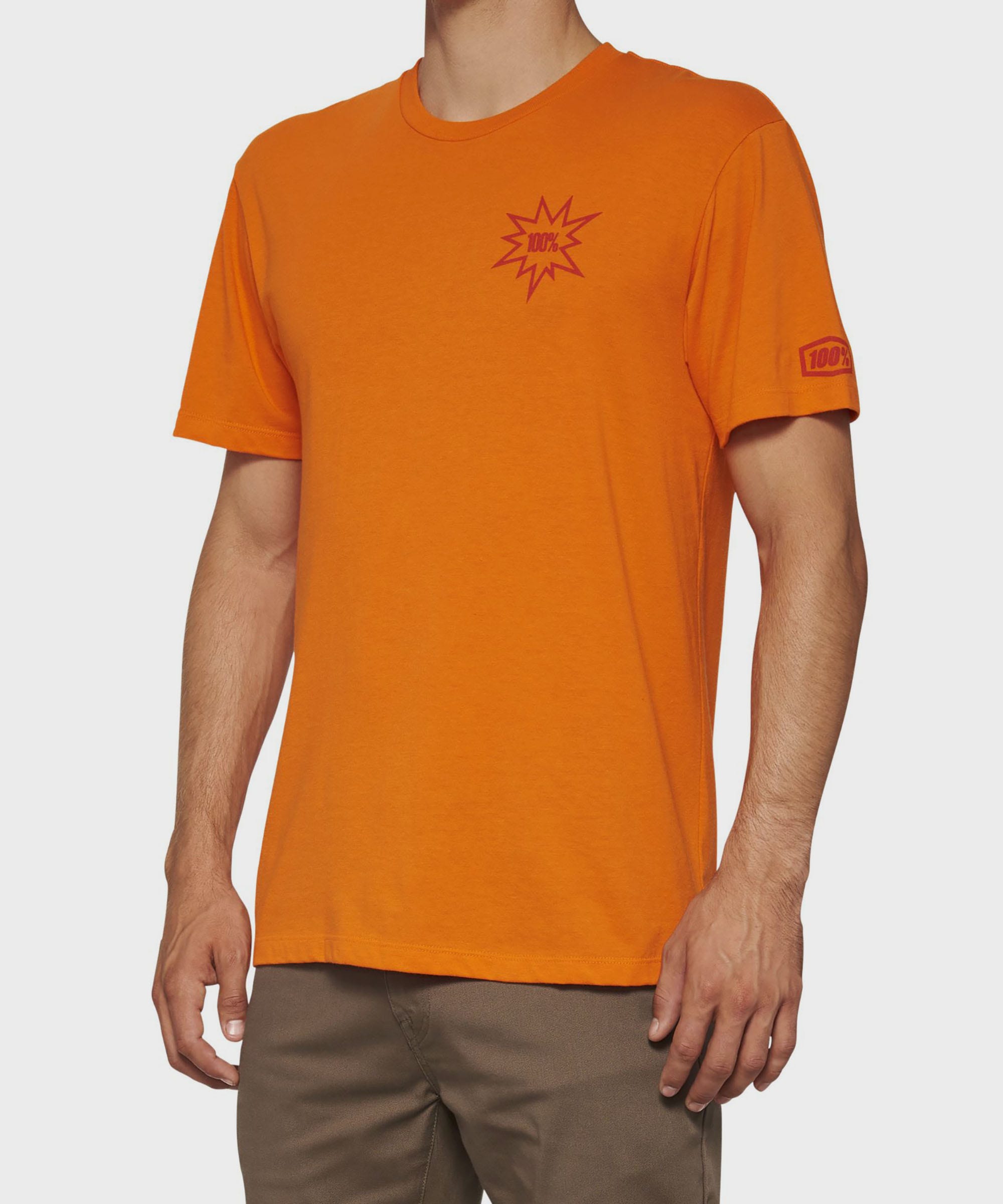 100% SERPICO Short Sleeve T | Power2CycleShirt Orange