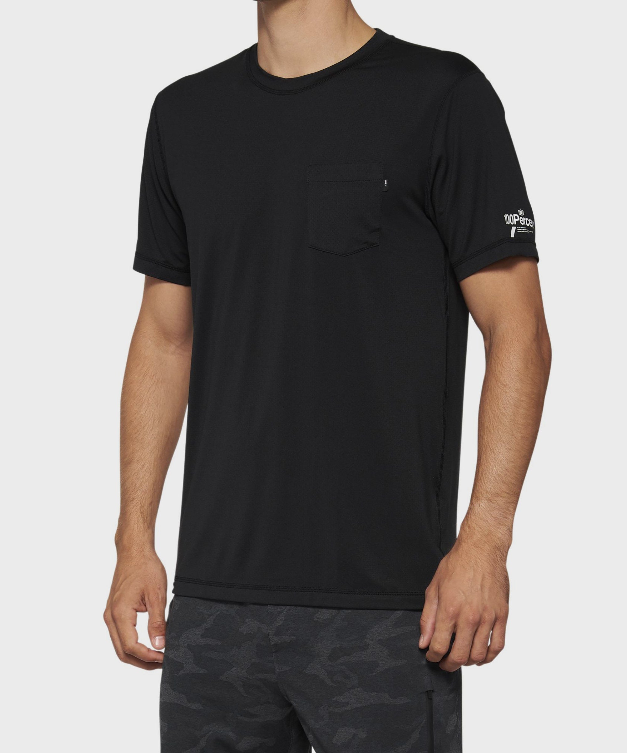 100% MISSION Athletic Short Sleeve T | Power2Cycleshirt Black