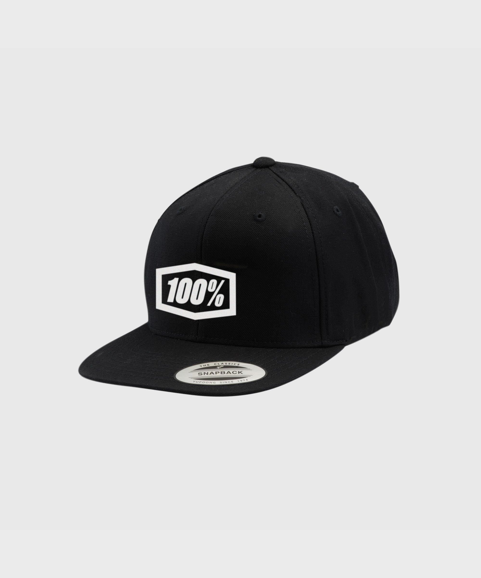 100% Classic Snapback Hat