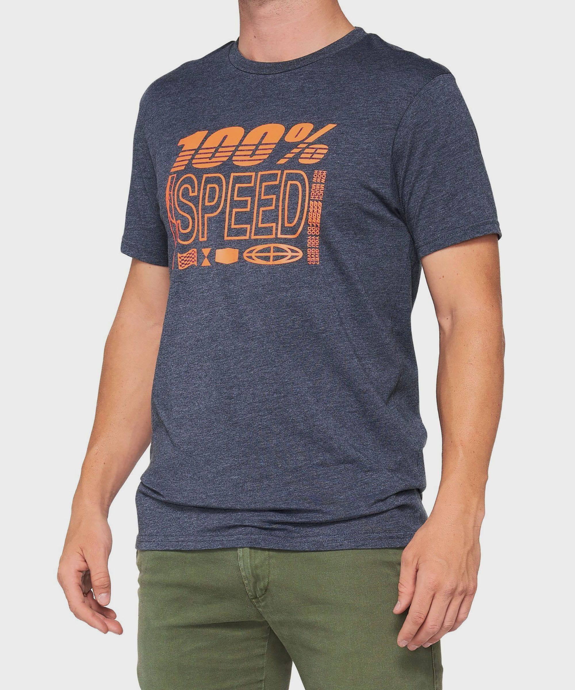 100% Trademark T | Power2CycleShirt Navy Heather