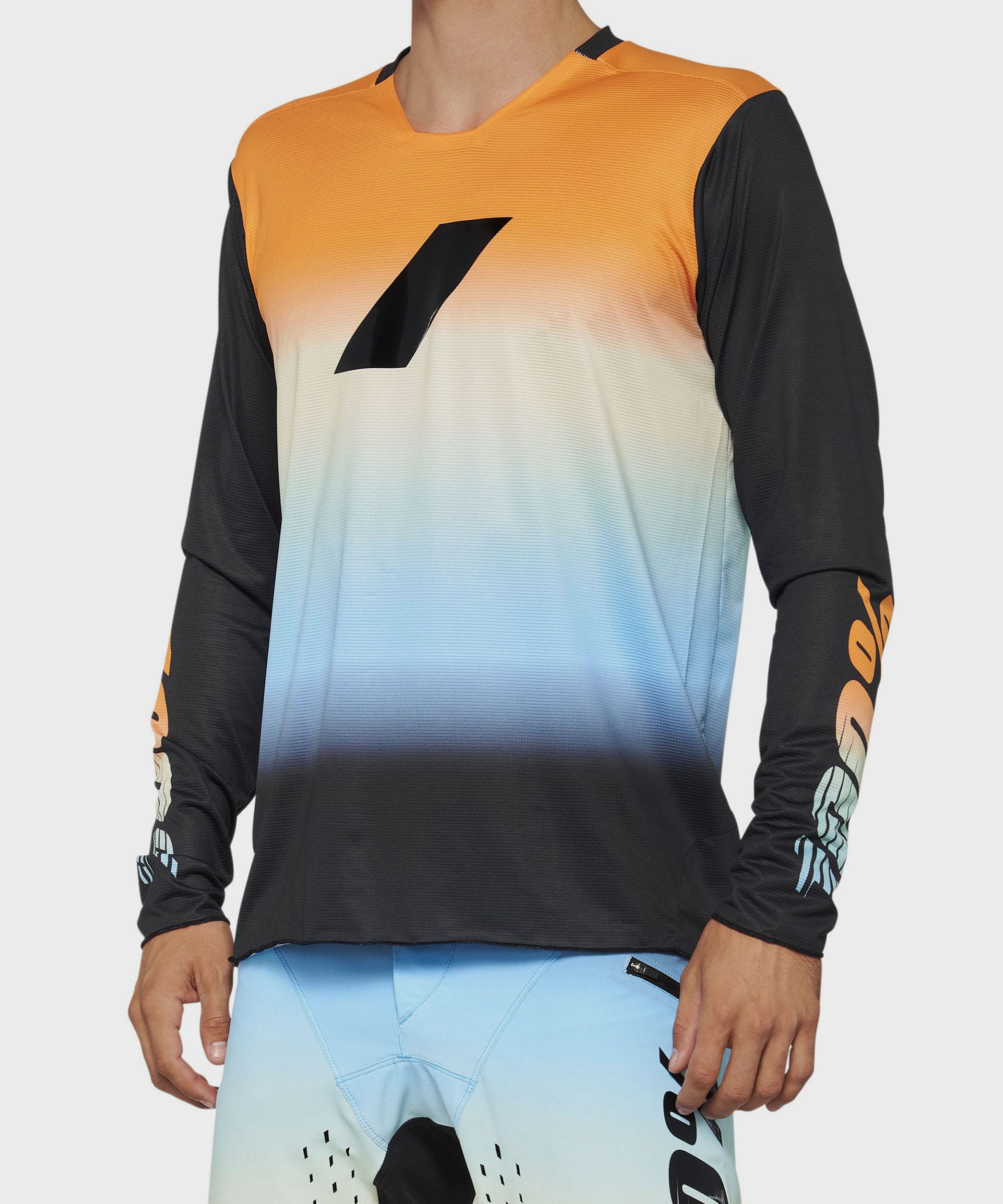 100% R | Power2CycleCore X Long Sleeve Limited Edition Jersey Sunset
