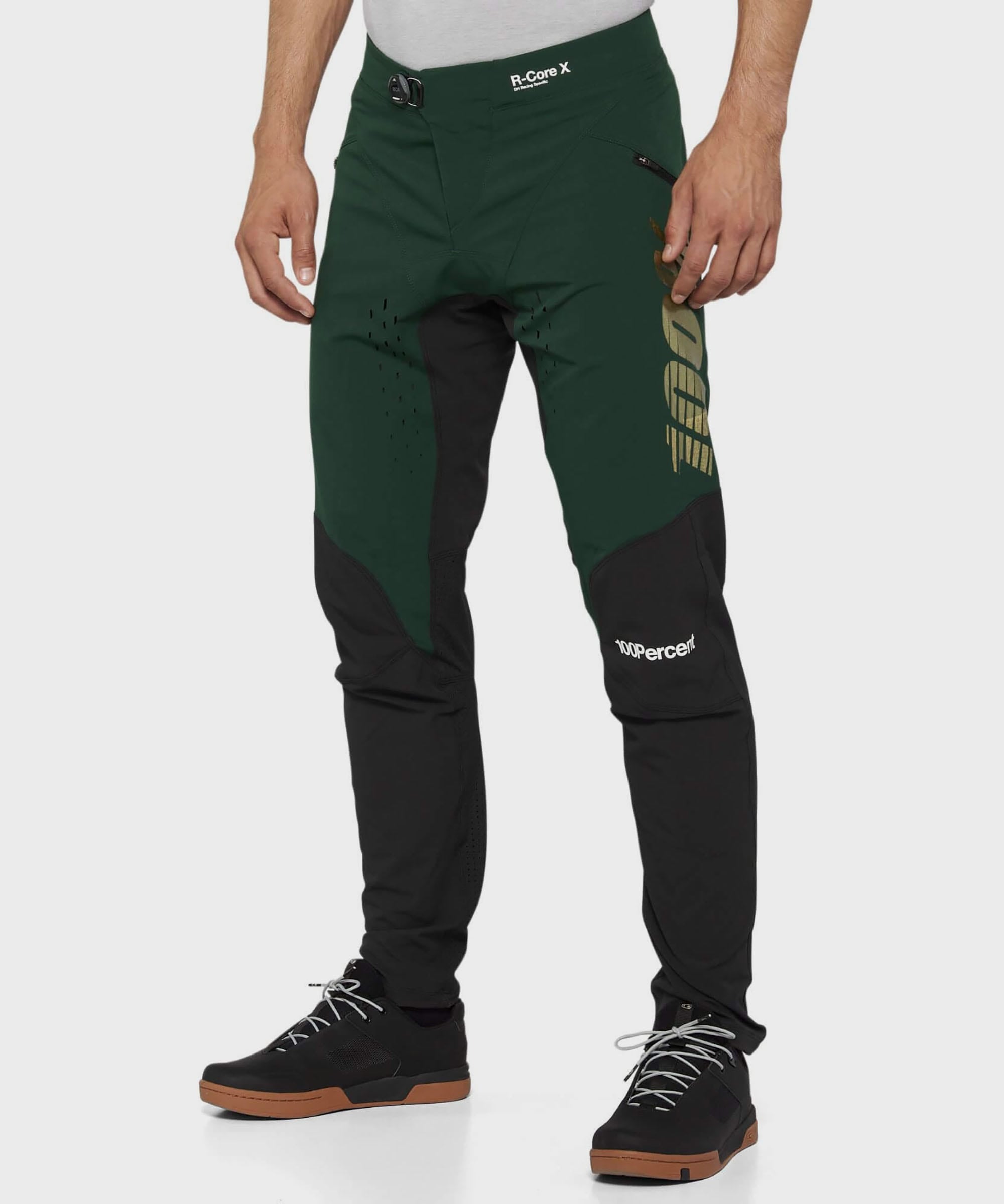 100% R | Power2CycleCore X Limited Edition Pants Forest Green