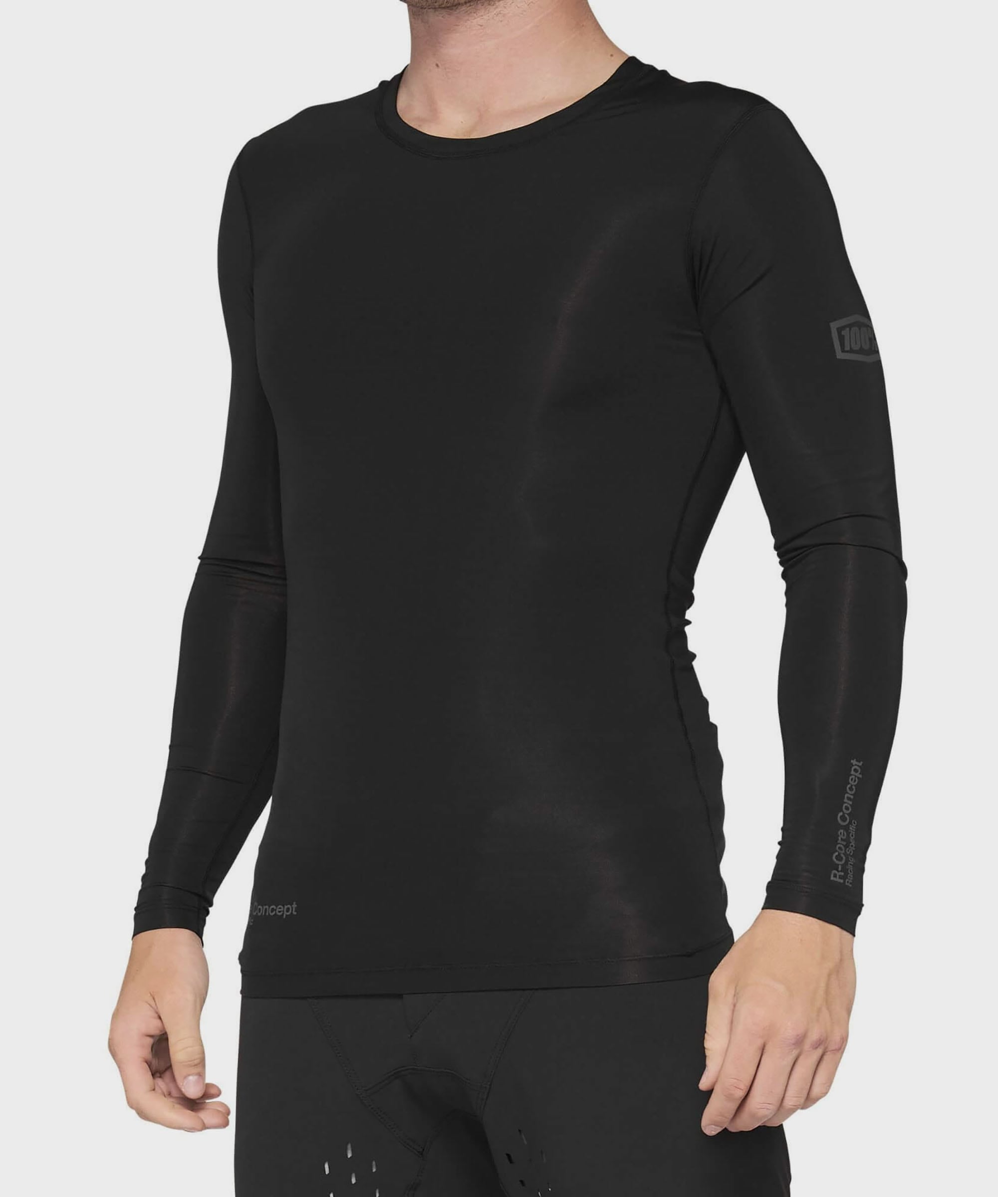 100% R | Power2CycleCore Concept Long Sleeve Jersey Black