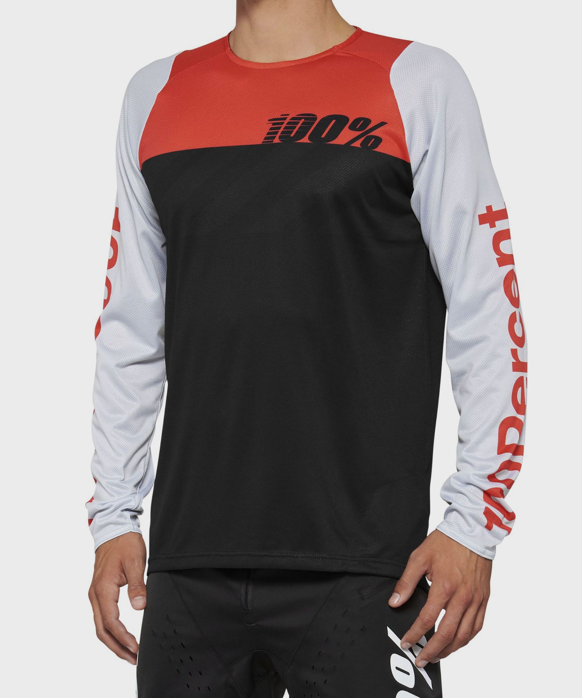 100% R | Power2CycleCore Long Sleeve Jersey Black /