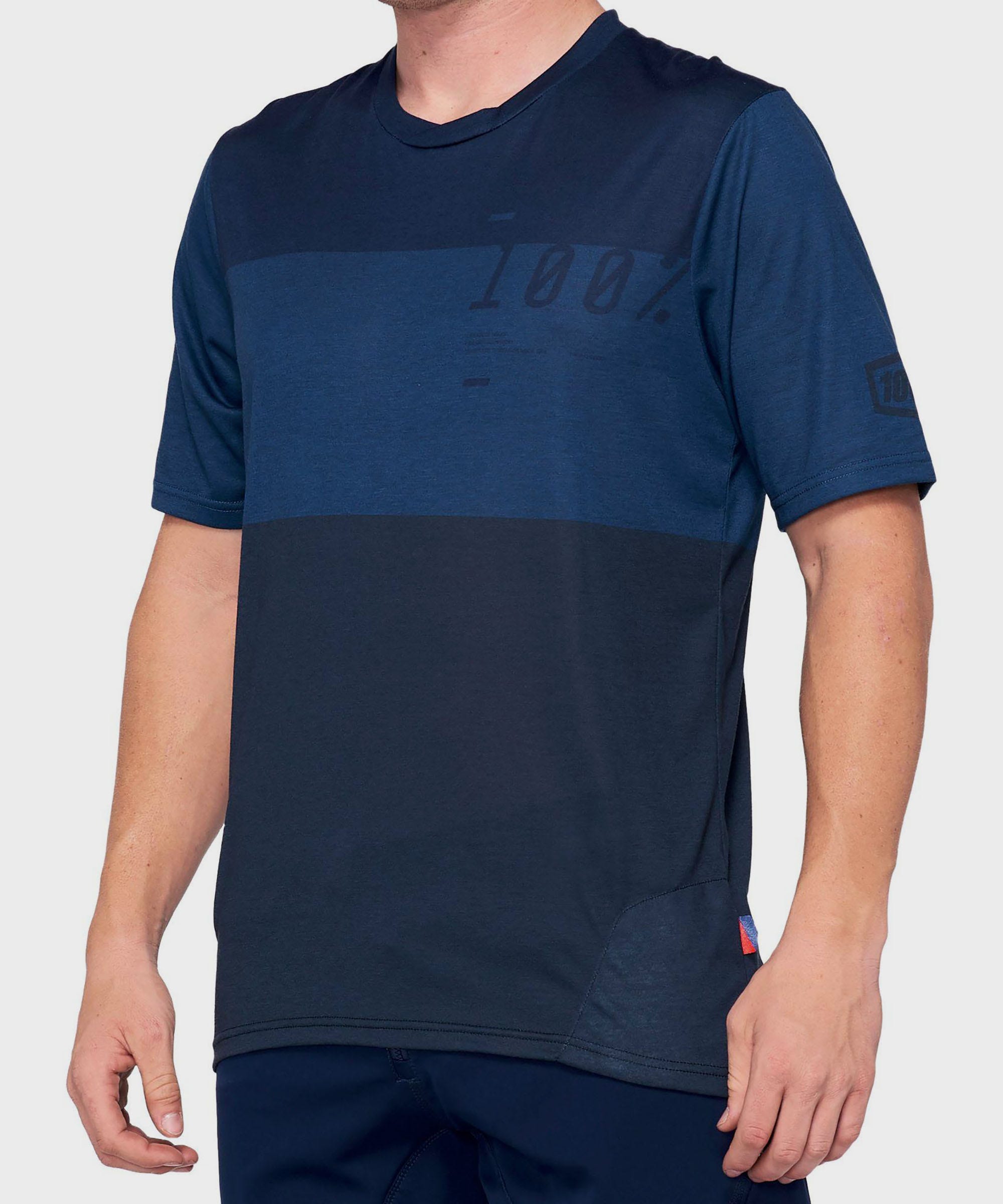 100% Airmatic Jersey Blue / Midnight S
