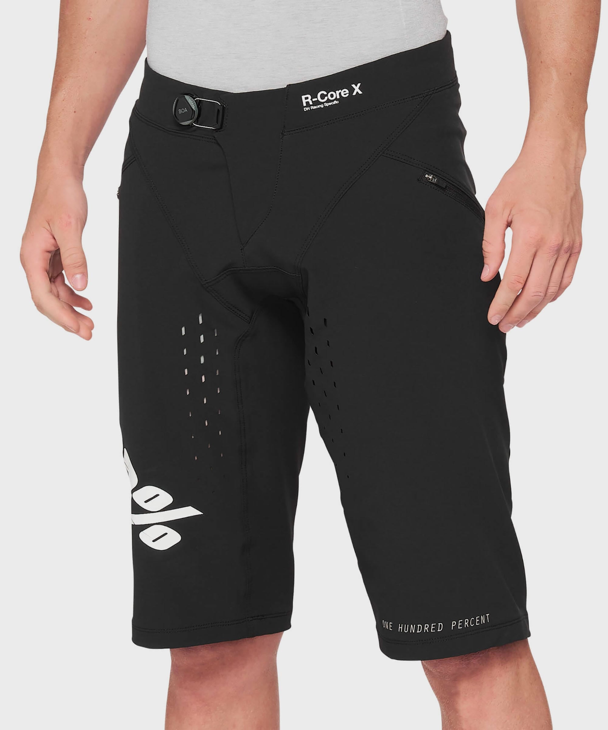 100% RCore X Shorts Black