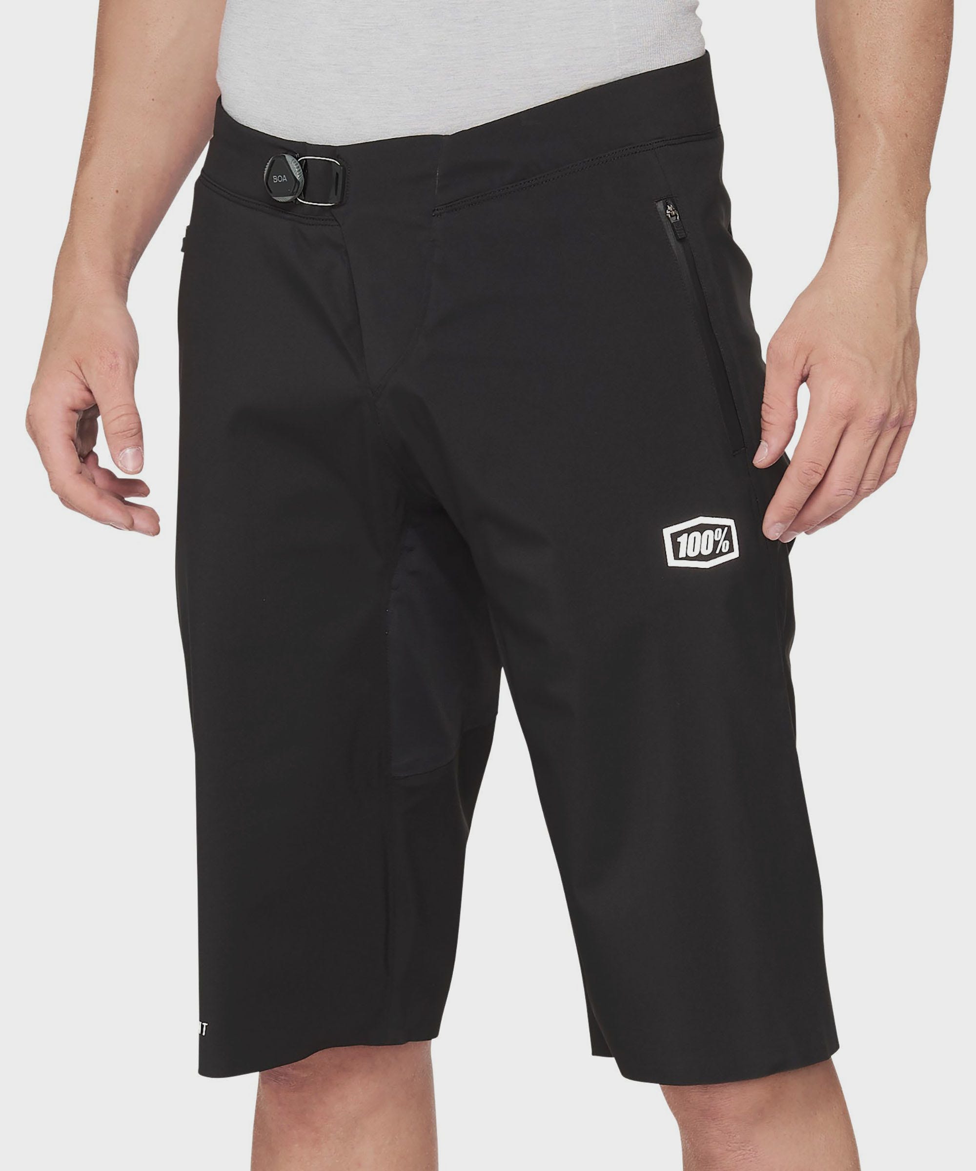100% Hydromatic Waterproof Shorts Black 32"