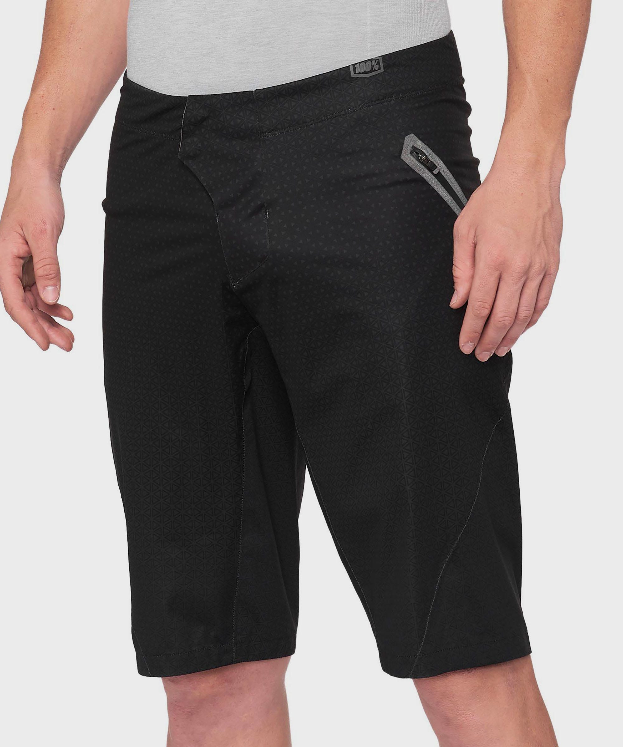 100% Hydromatic Waterproof Shorts Black Fade
