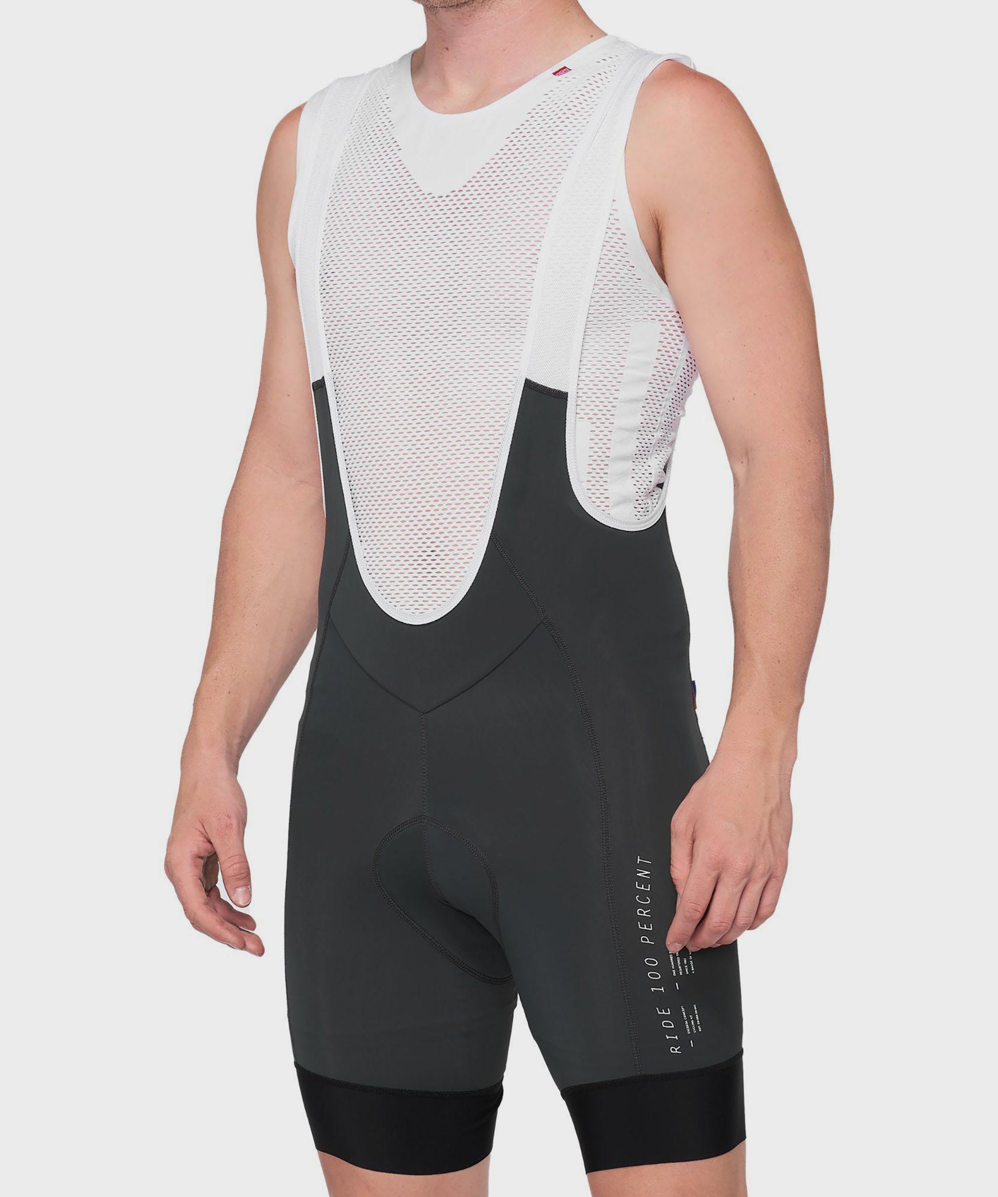 100% Exceeda Bib Charcoal S