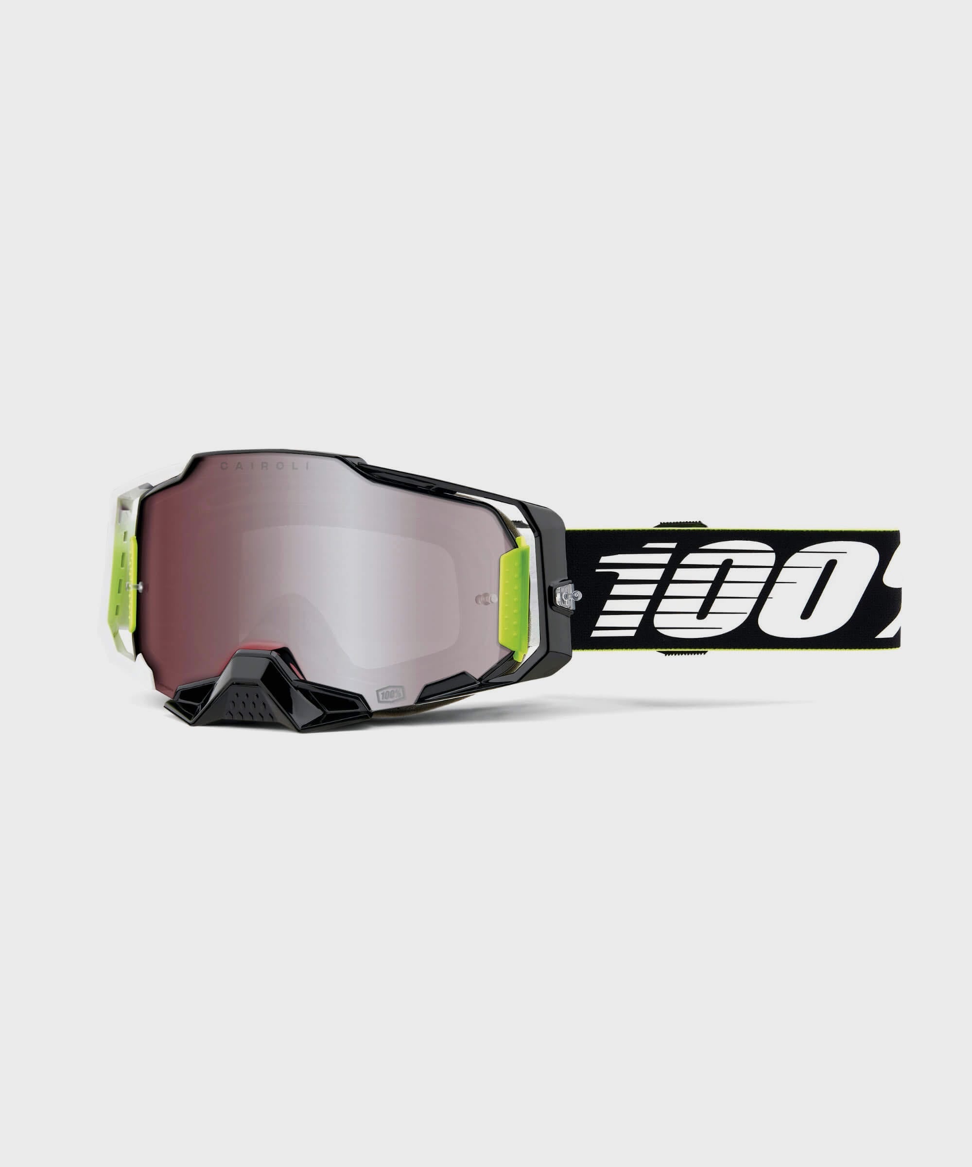 100% Armega Goggle RACR / HiPER Mirror Silver Lens