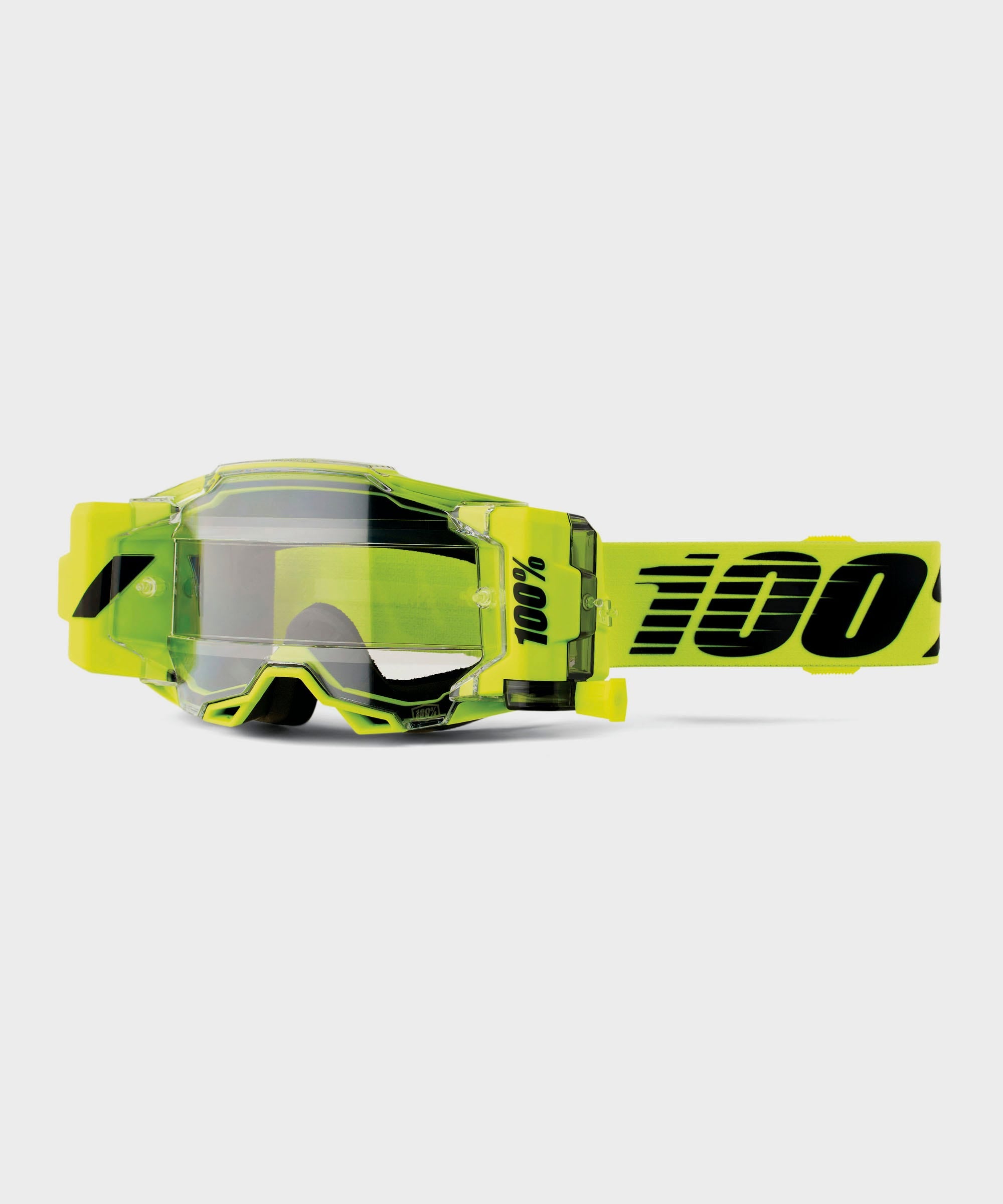 100% Armega Forecast Goggle Nuclear Citrus / Clear Lens