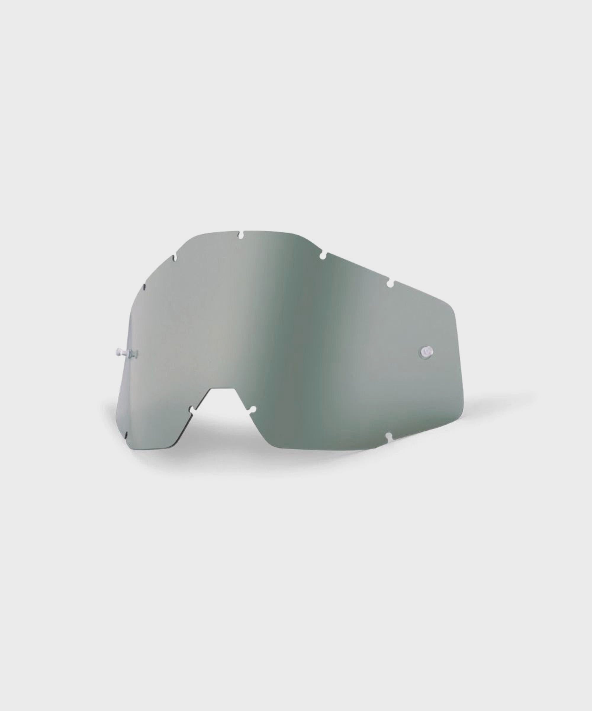 100% Accuri / Racecraft / Strata AntiFog Replacement Lens 