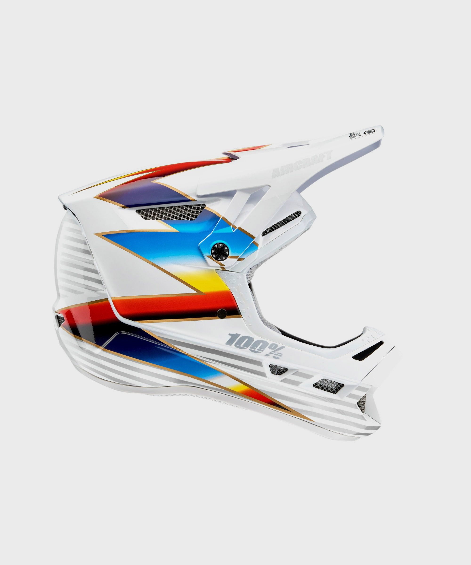 100% Aircraft Composite Helmet Silo XS
