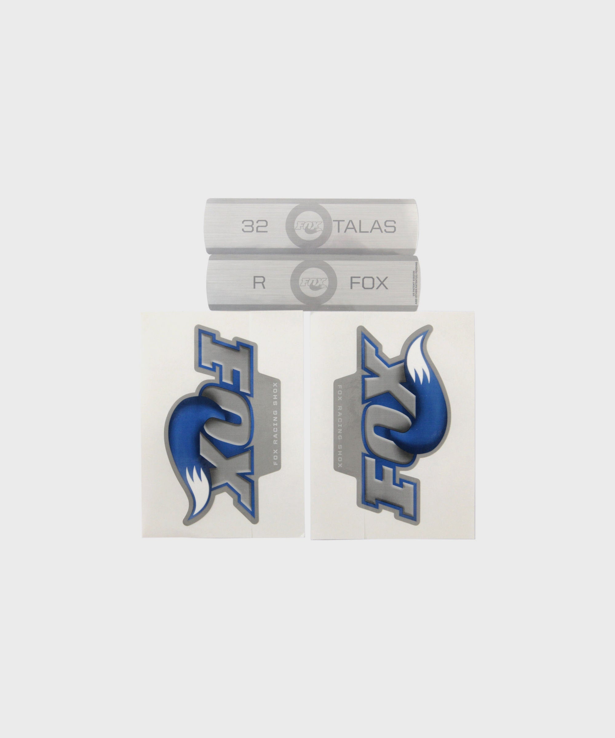 FOX Fork 32 TALAS R Decal Kit Titanium 2009